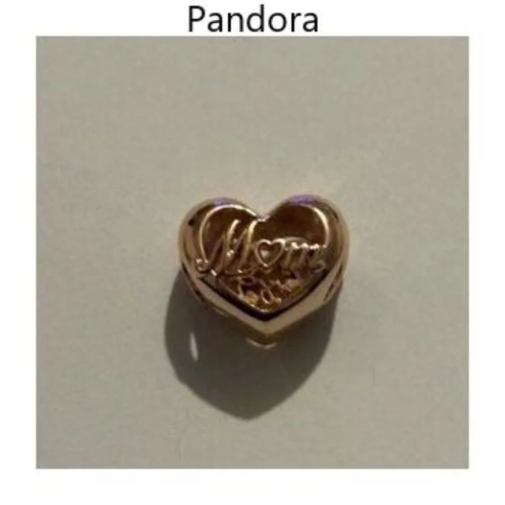 Authentic Thank You Mom Heart Charm